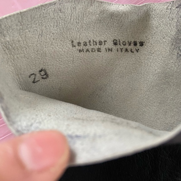 Vintage Italian leather opéra gloves - Picture 4 of 7